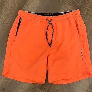 Municipal 4:AM Club Training Shorts in Poppy Men’s Medium